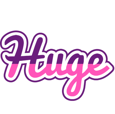 Huge cheerful logo