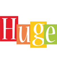 Huge colors logo