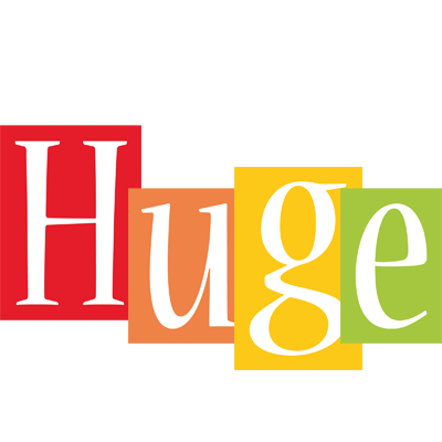 Huge colors logo
