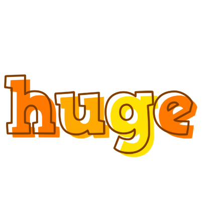 Huge desert logo