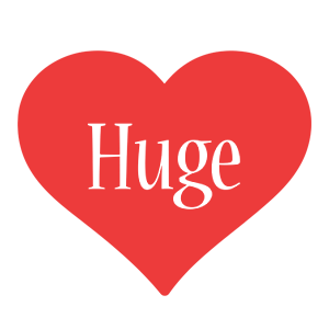 Huge love logo