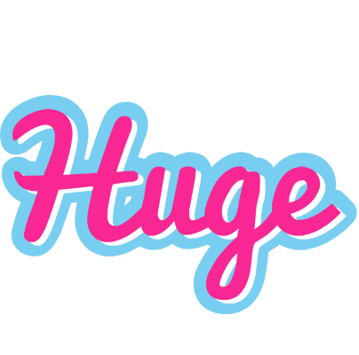 Huge popstar logo