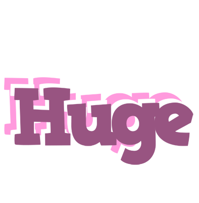 Huge relaxing logo