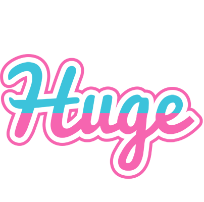 Huge woman logo