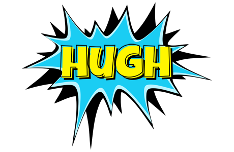 Hugh amazing logo