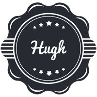 Hugh badge logo