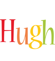 Hugh birthday logo