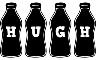 Hugh bottle logo