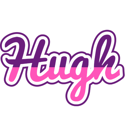 Hugh cheerful logo