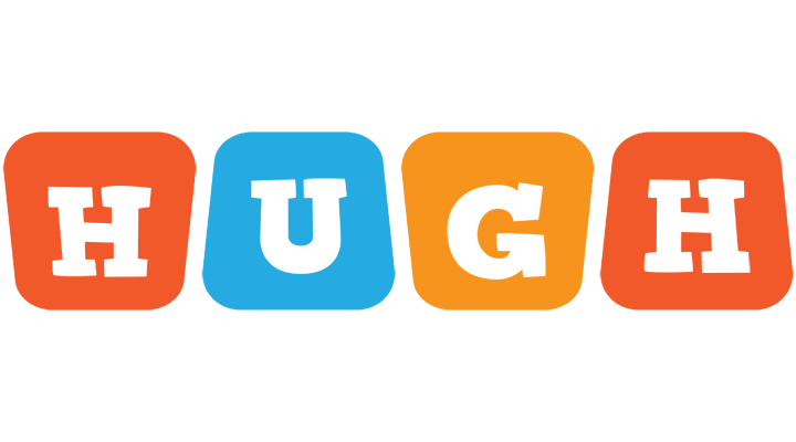 Hugh comics logo