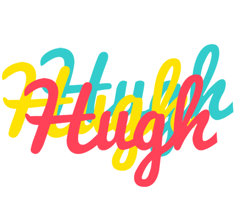 Hugh disco logo