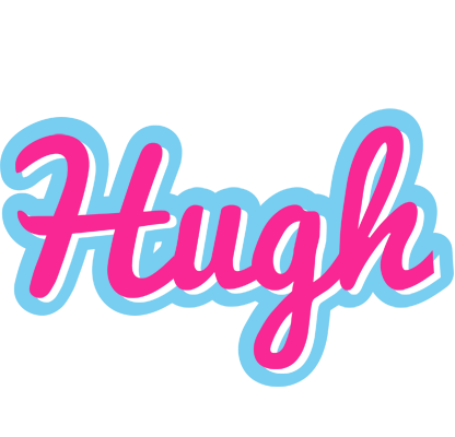 Hugh popstar logo