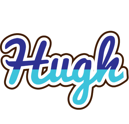 Hugh raining logo