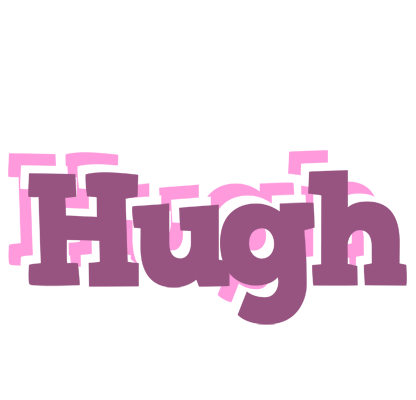 Hugh relaxing logo
