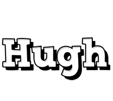 Hugh snowing logo