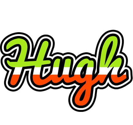 Hugh superfun logo