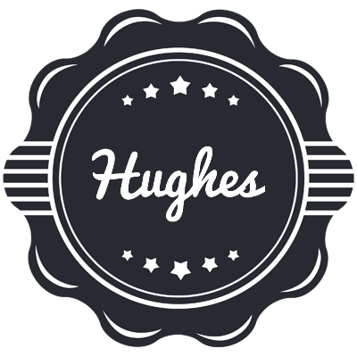 Hughes badge logo