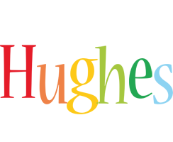 Hughes birthday logo