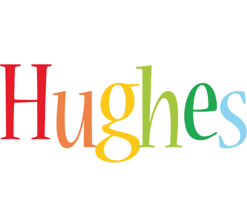 Hughes birthday logo