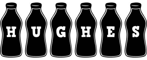 Hughes bottle logo