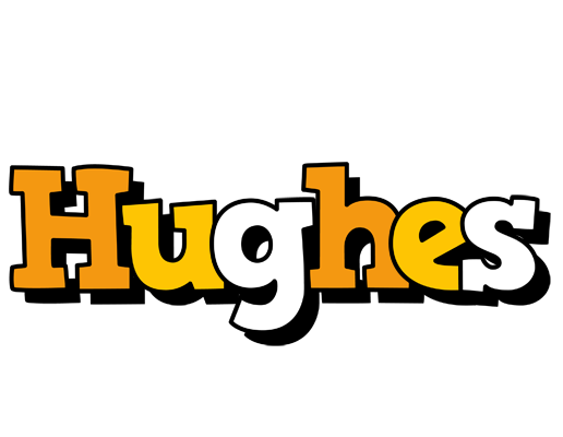 Hughes cartoon logo