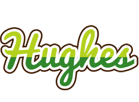 Hughes golfing logo