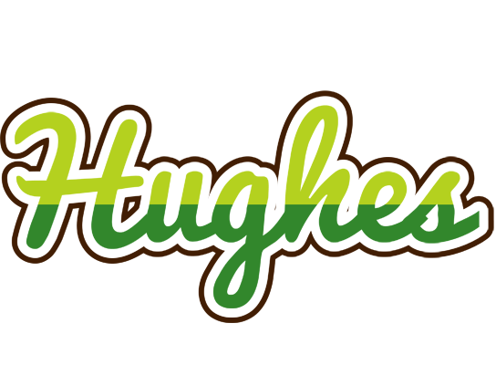 Hughes golfing logo