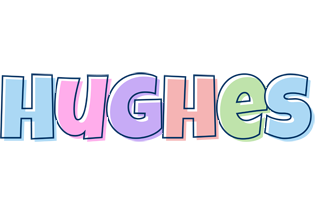 Hughes pastel logo