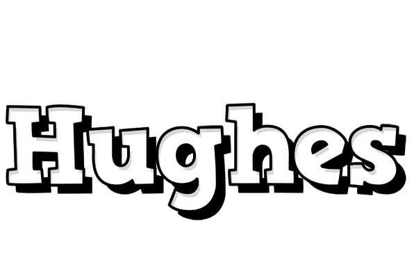 Hughes snowing logo