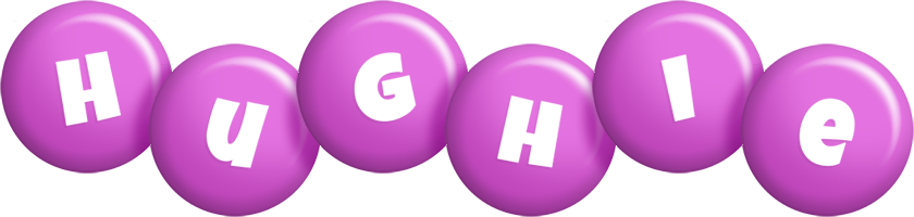 Hughie candy-purple logo