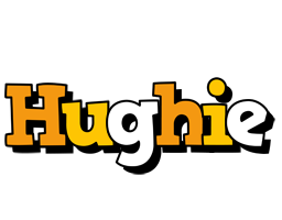 Hughie cartoon logo