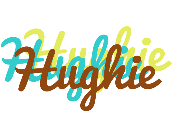 Hughie cupcake logo