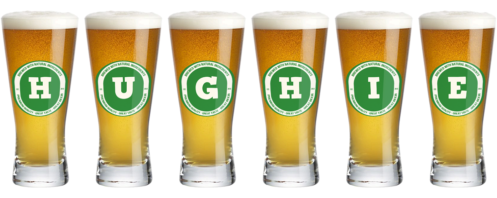 Hughie lager logo