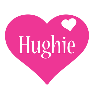 Hughie love-heart logo