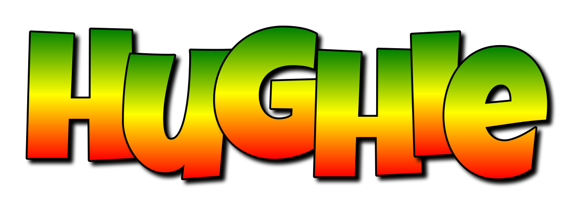 Hughie mango logo