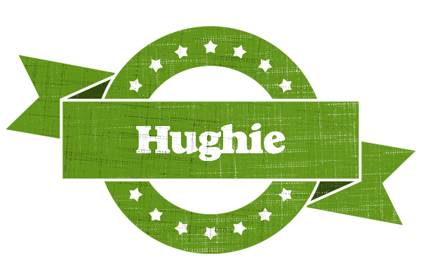 Hughie natural logo
