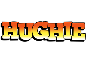 Hughie sunset logo