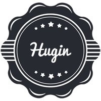 Hugin badge logo