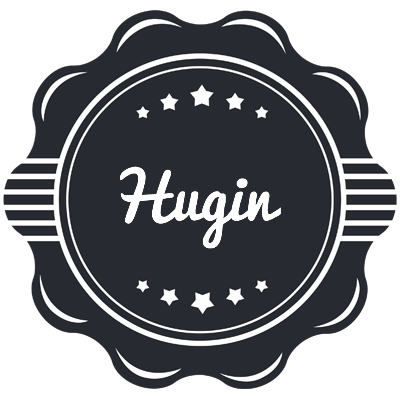 Hugin badge logo