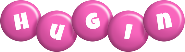 Hugin candy-pink logo