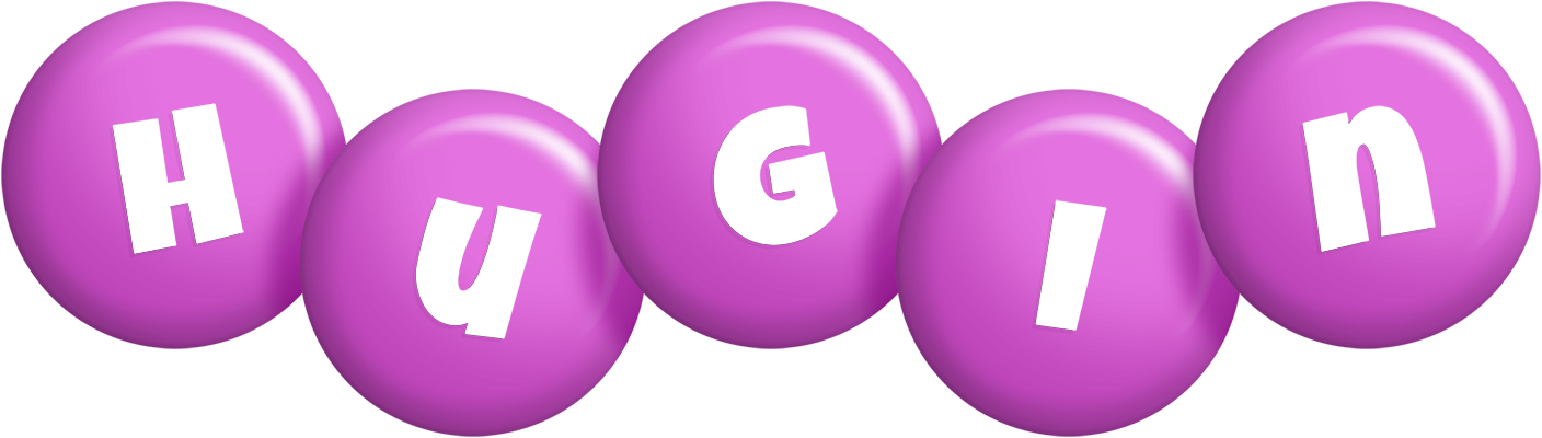 Hugin candy-purple logo