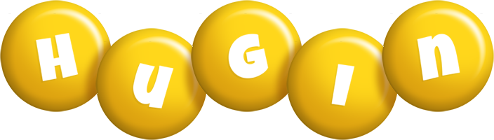 Hugin candy-yellow logo