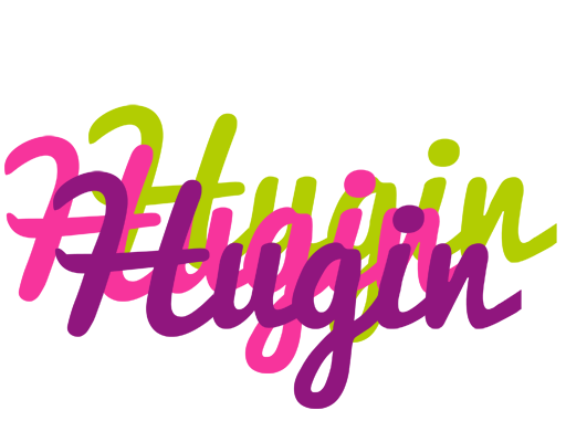 Hugin flowers logo