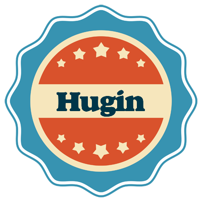 Hugin labels logo