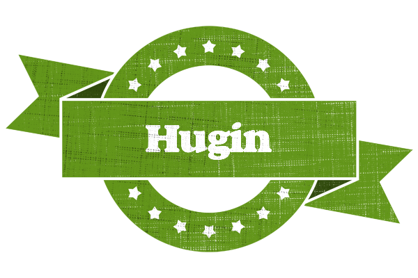 Hugin natural logo