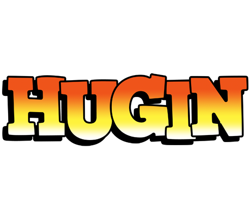 Hugin sunset logo