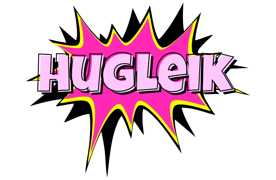 Hugleik badabing logo
