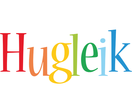 Hugleik birthday logo