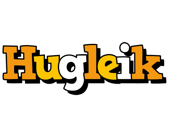 Hugleik cartoon logo