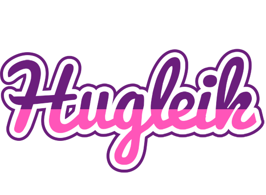 Hugleik cheerful logo